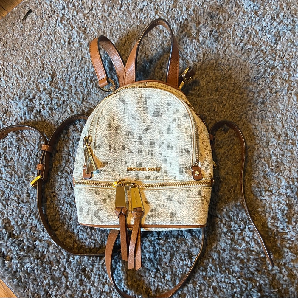 Michael Kors mini backpack!